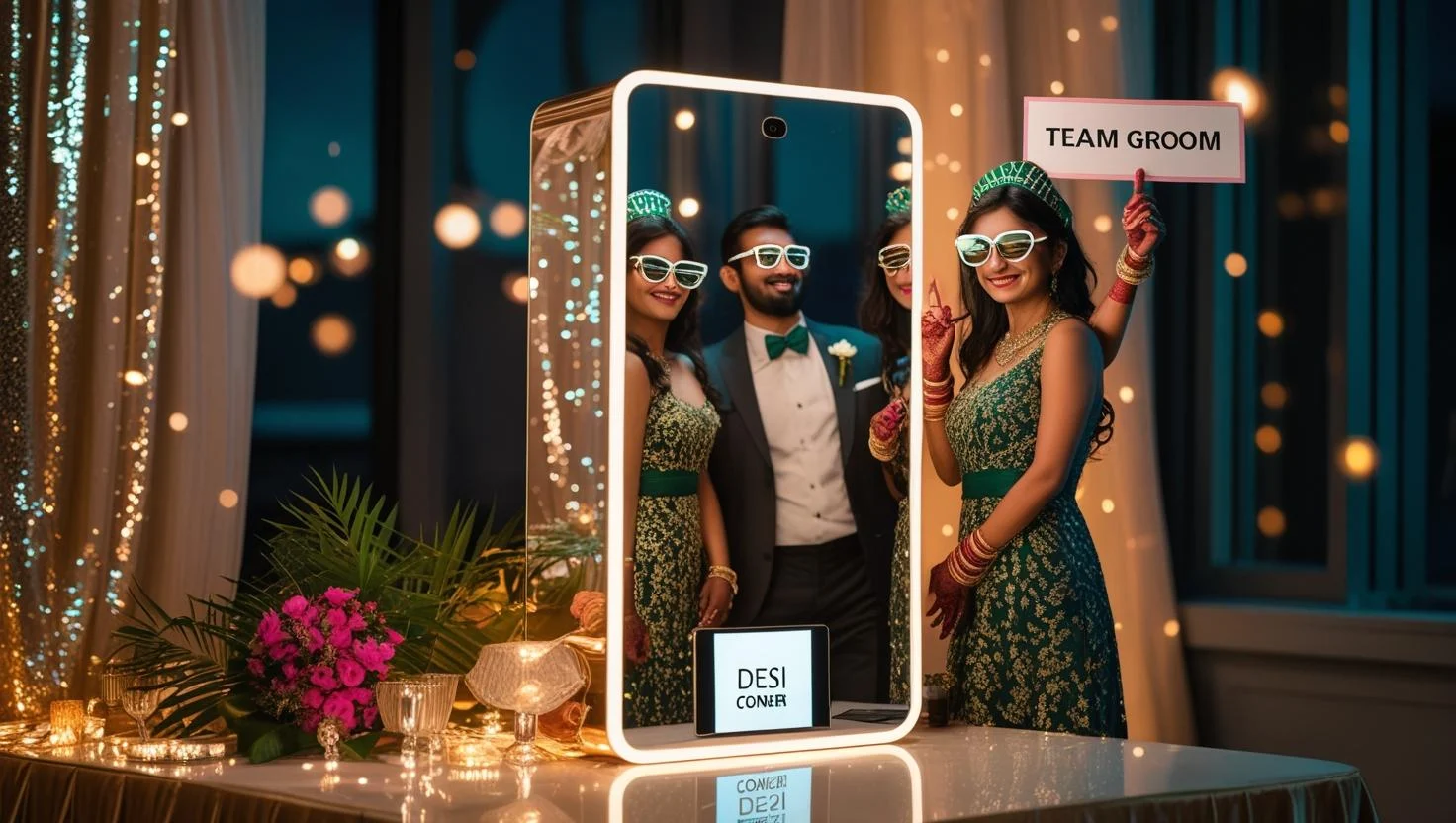 Photobooth Miroir : L'Animation Tendance pour des Souvenirs Inoubliables !