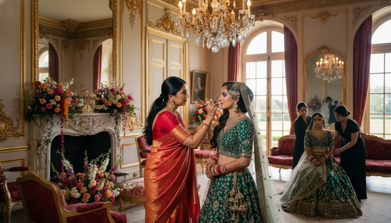 Maquilleuse (MUA) pour mariage indien et pakistanais : Guide et Prix