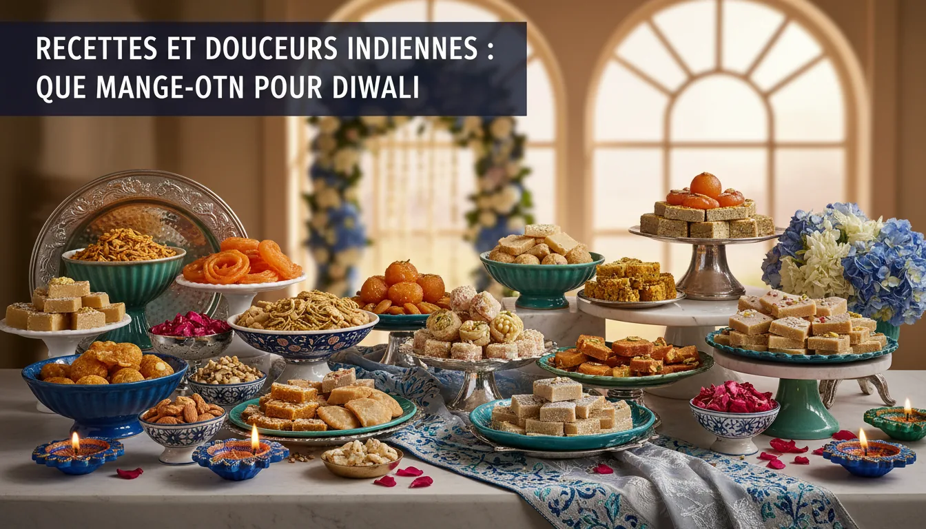 Recettes et Douceurs Indiennes : Que mange-t-on pour Diwali ?