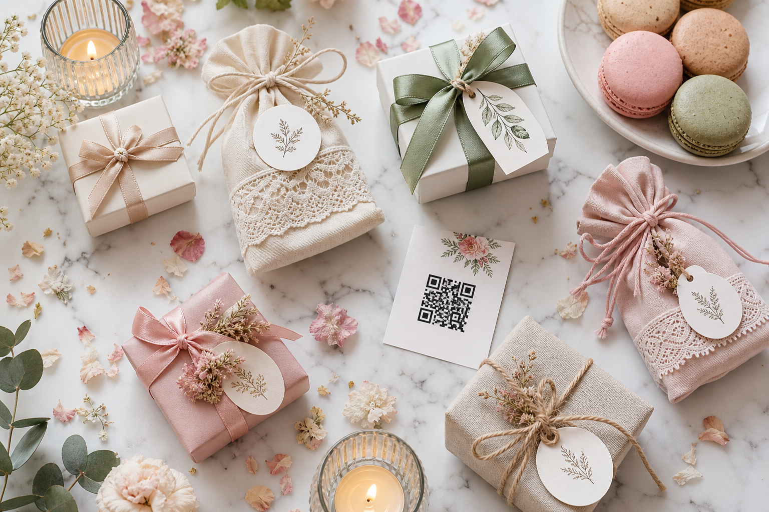 Souvenirs de mariage pour vos invités : les 12 meilleures idées en 2026