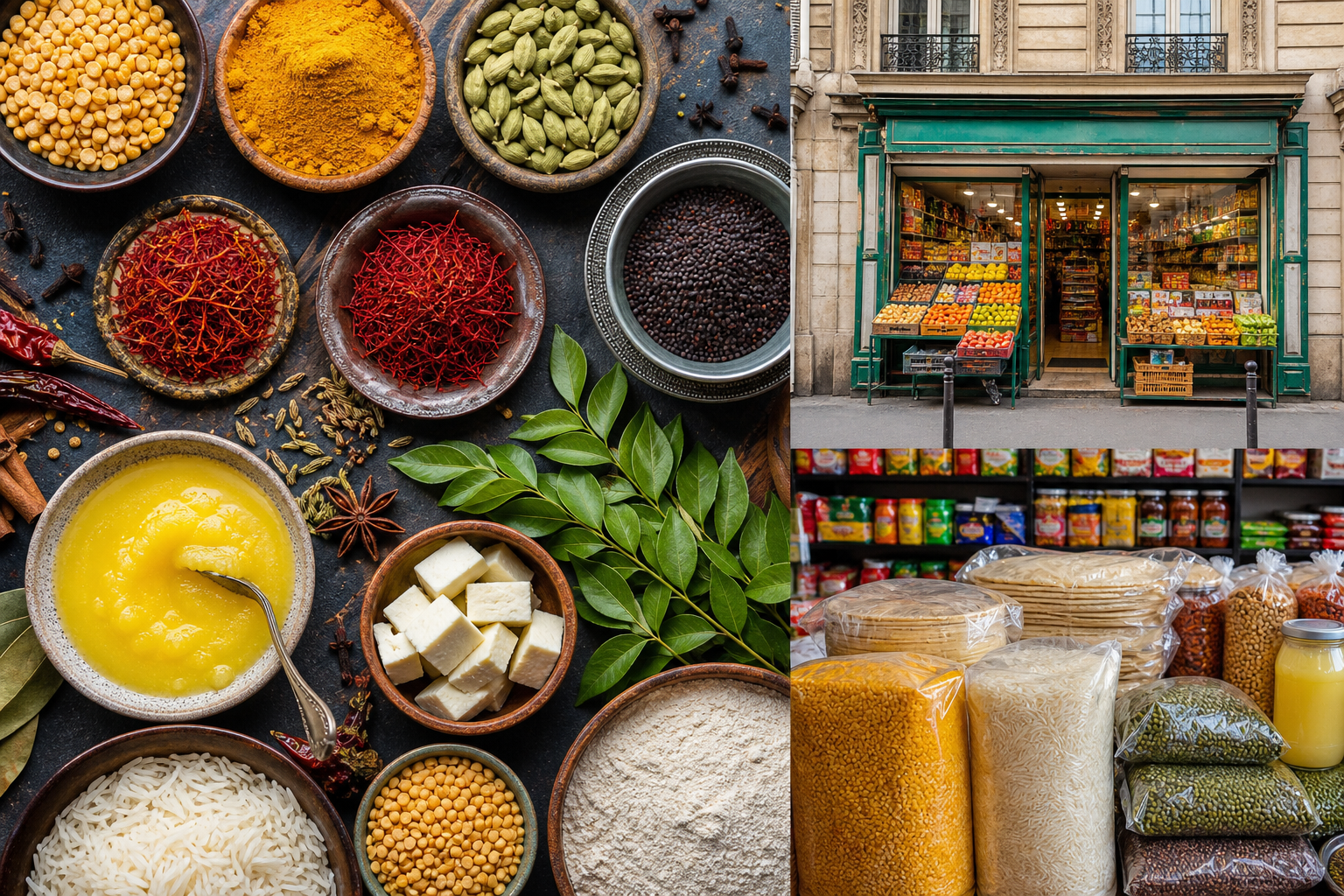 Les meilleures épiceries indiennes et pakistanaises à Paris