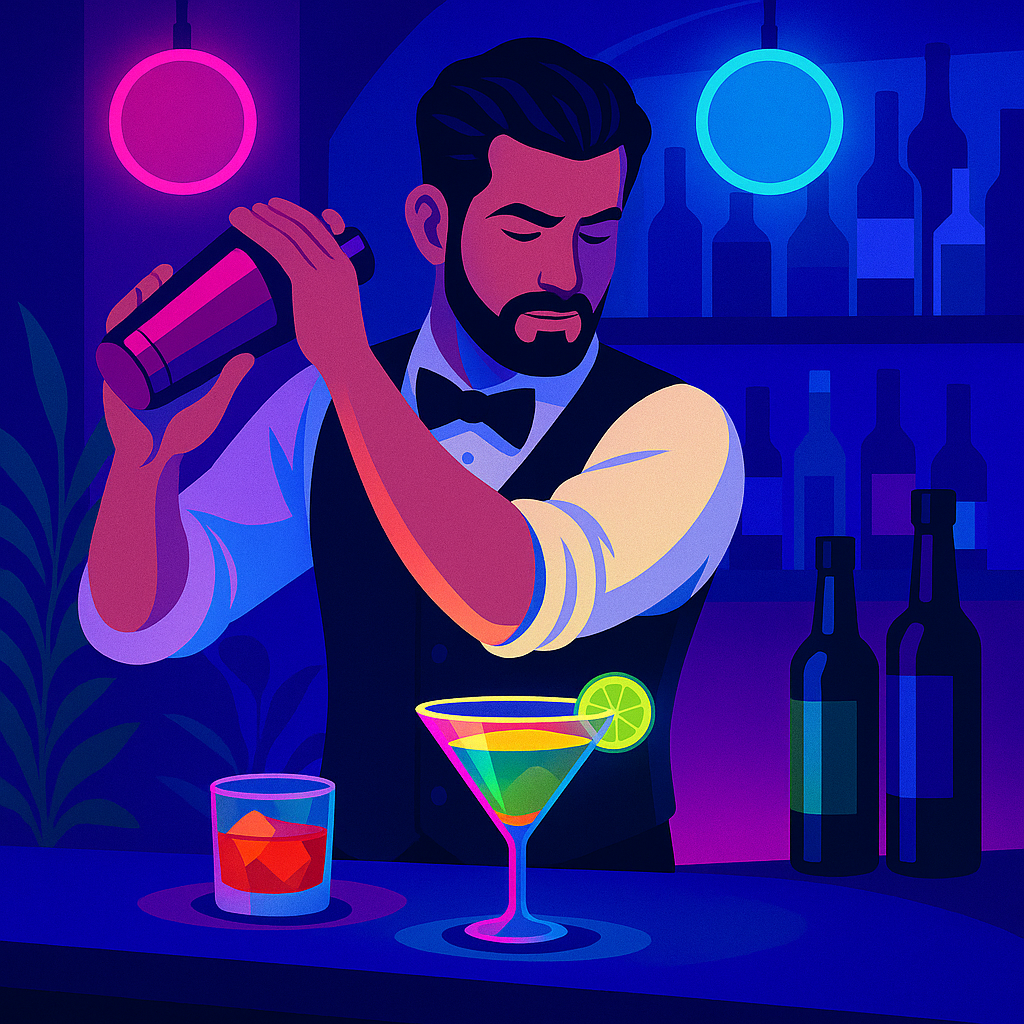 Bar à cocktails