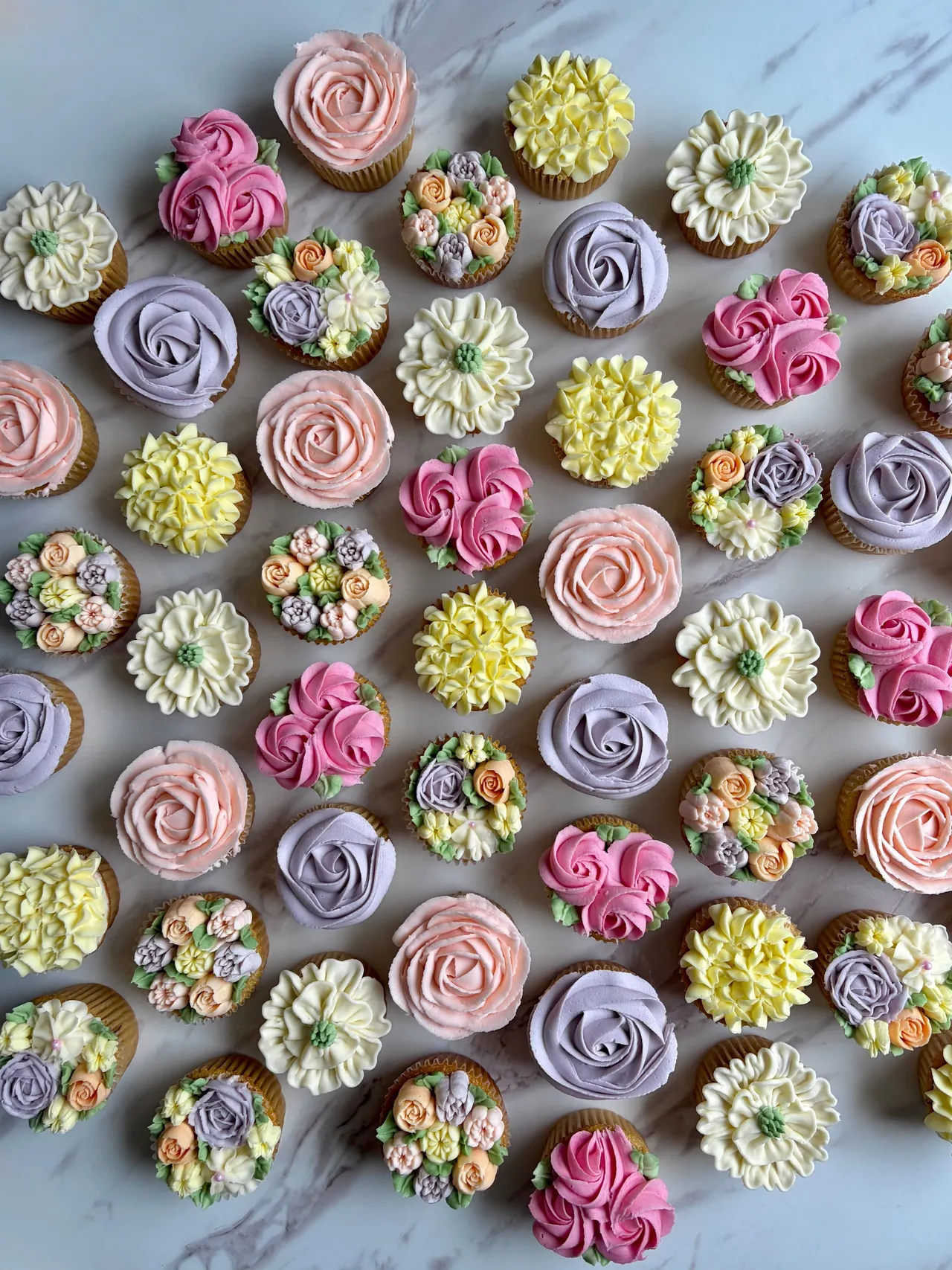 Cupcakes Fleuris 3