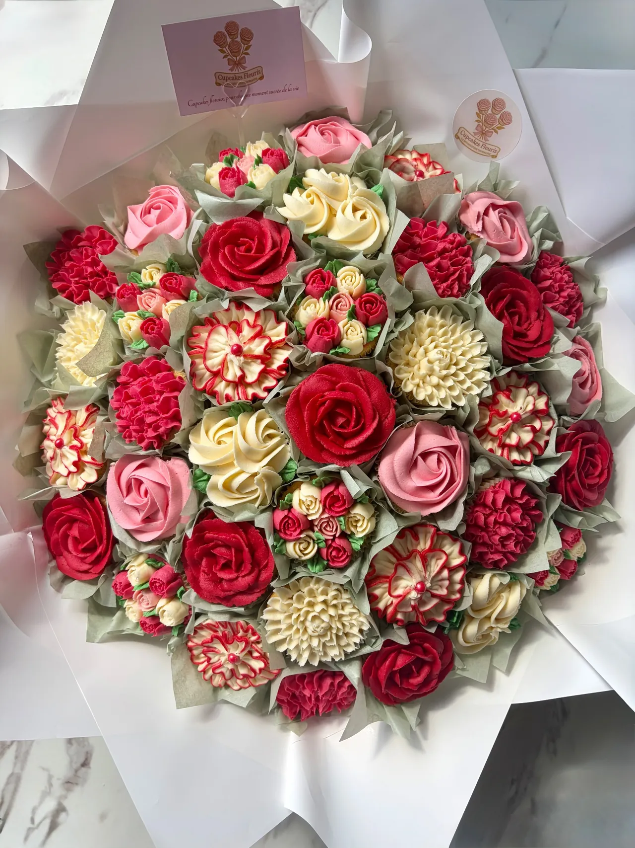Cupcakes Fleuris 4