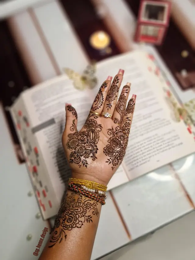 Henné — SP Henné Design à Évry — Desi Corner