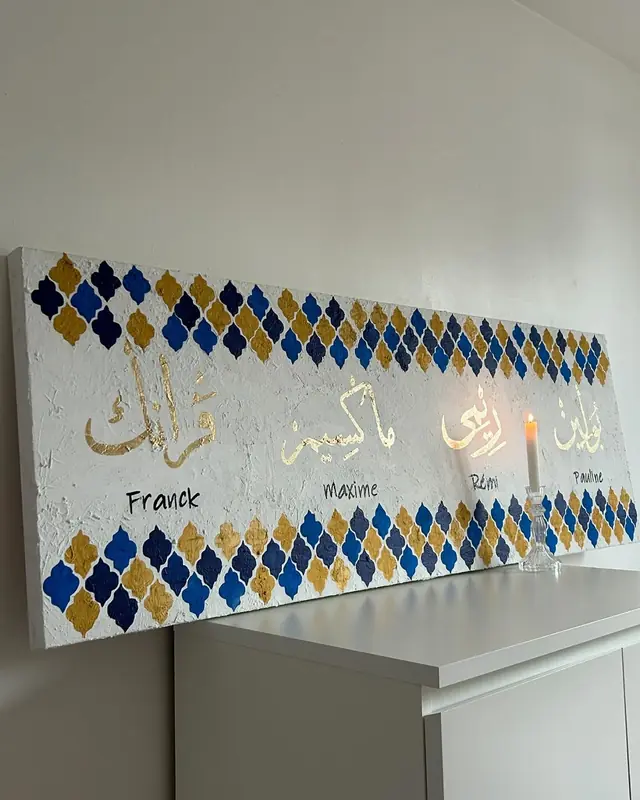 Tableaux & Arts — Calligraphiesis à Orléans — Desi Corner