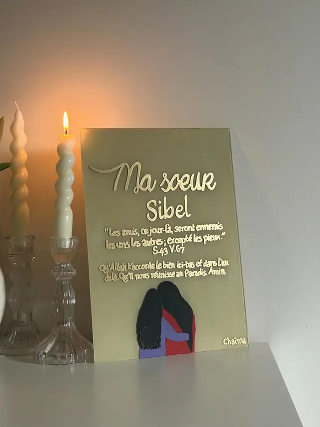 Tableaux & Arts — Calligraphiesis à Orléans — Desi Corner