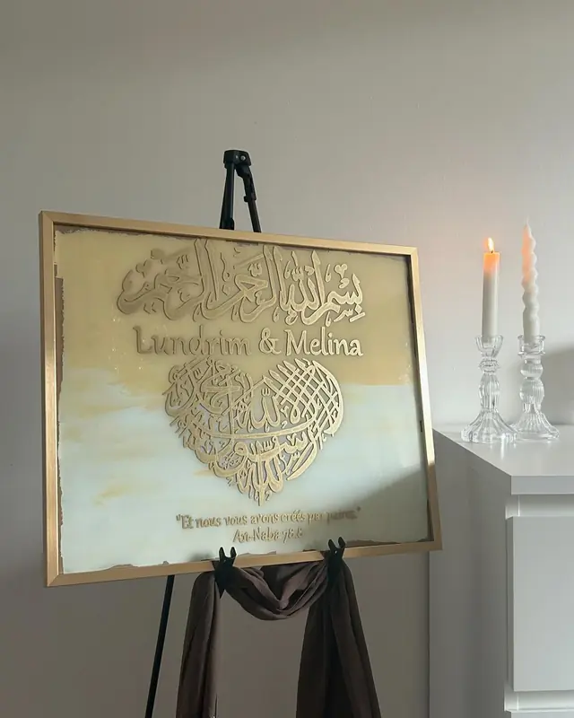 Tableaux & Arts — Calligraphiesis à Orléans — Desi Corner