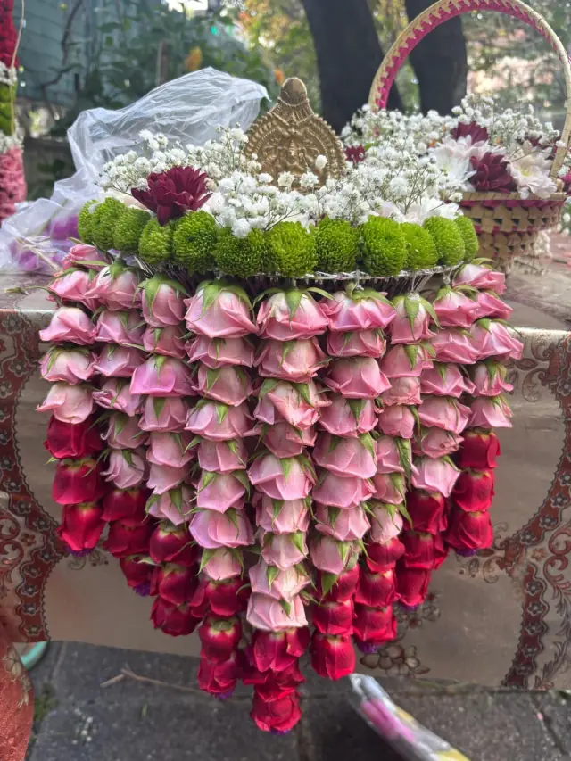 Fleurs — Poo maalai à Saint-Denis — Desi Corner