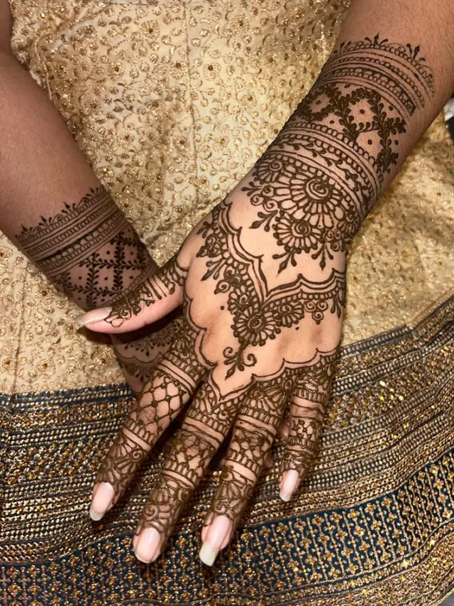 Henné — Sridarshiny Henné à Évry — Desi Corner